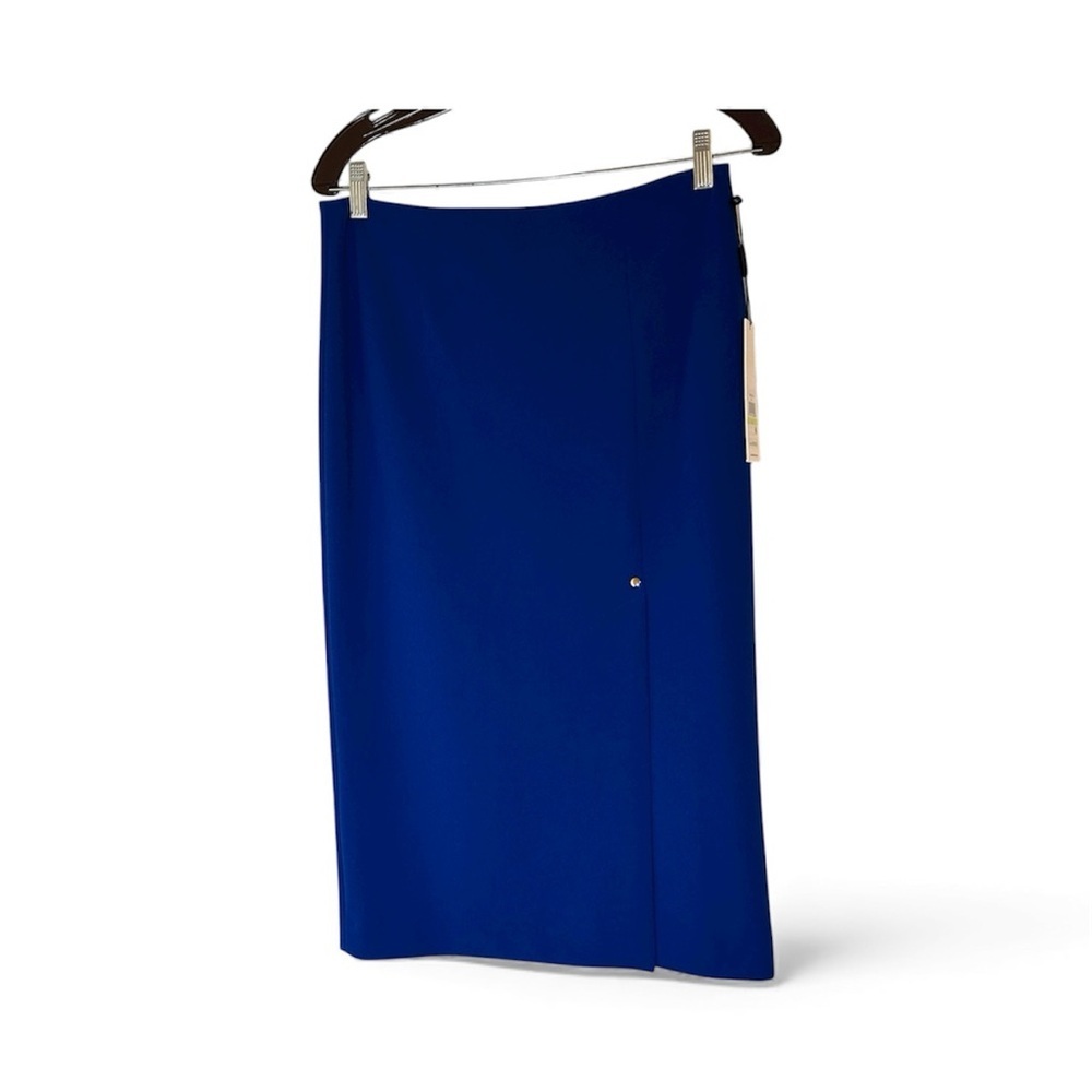 Calvin Klein Deep Blue Pencil Skirt